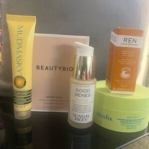 skin care bundle. NEW. REN, skids, goodgenes beauty bio